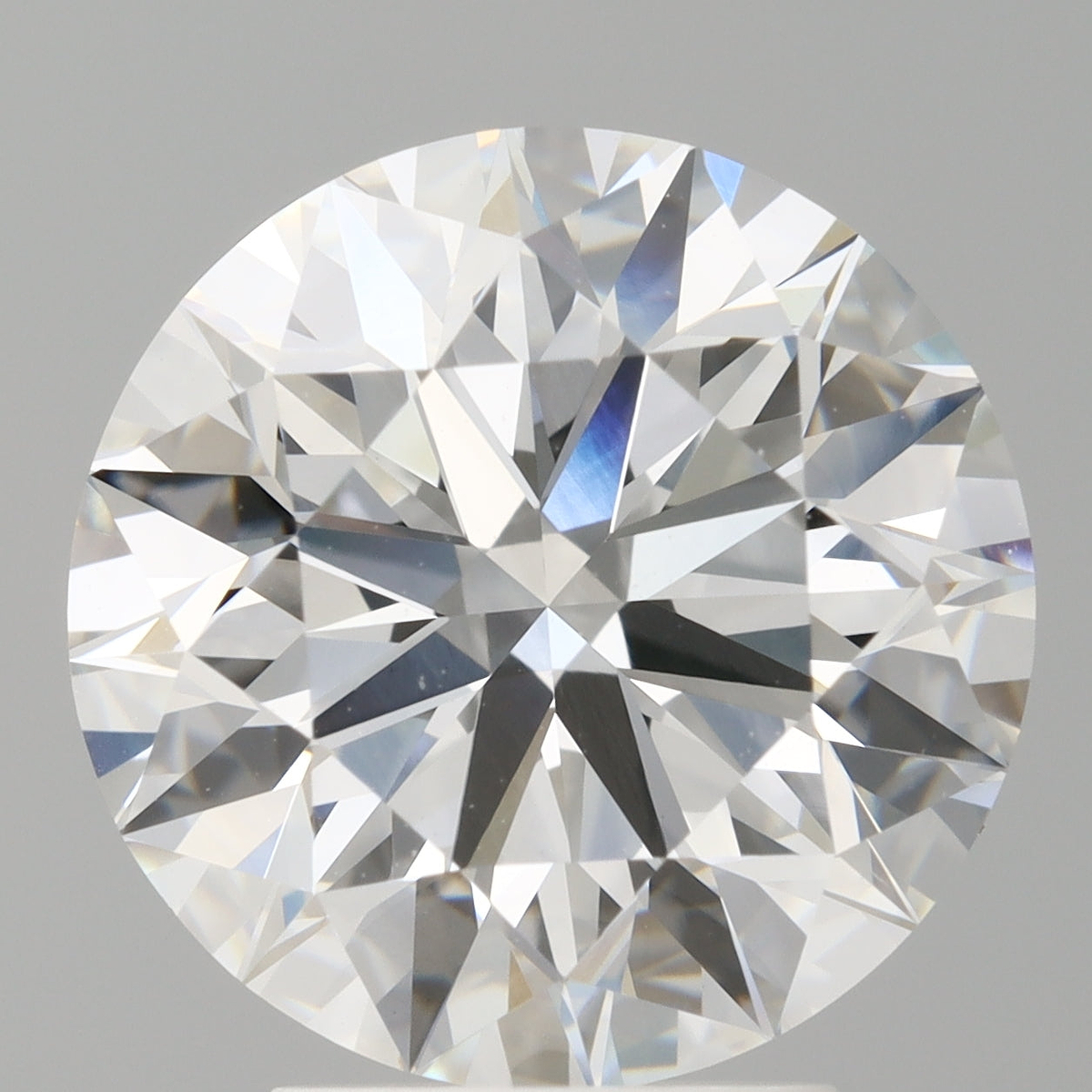 4.00 Carat Round Shaped, Excellent Cut, E Color, VVS2 Clarity, IGI Certified Lab Grown Diamond