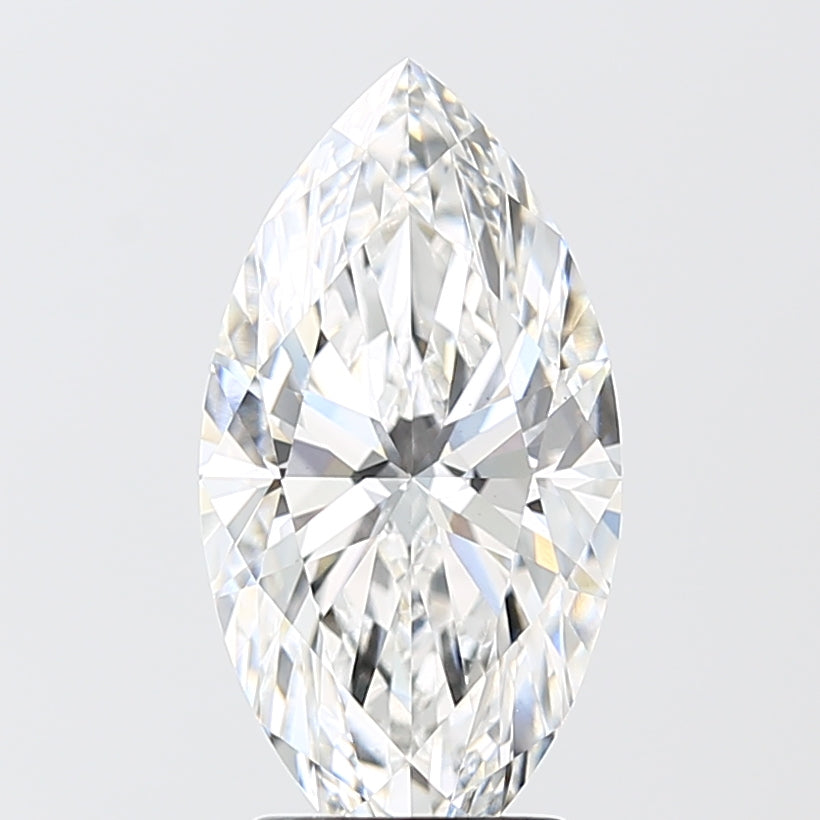 3.08 Carat Marquise Shaped, Ideal Cut, E Color, VS1 Clarity, IGI Certified Lab Grown Diamond