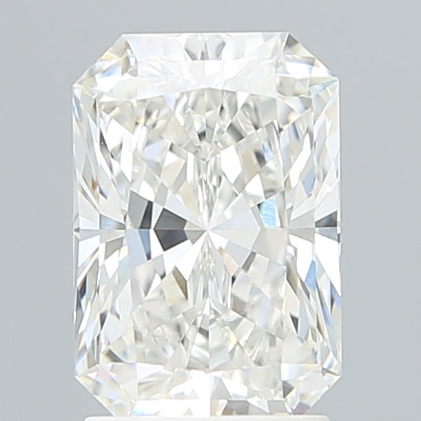 2.20 Carat Radiant Shaped, Ideal Cut, F Color, VVS2 Clarity, IGI Certified Lab Grown Diamond