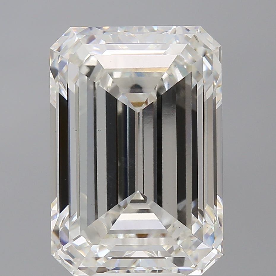 10.08 Carat Emerald Shaped, Ideal Cut, G Color, VS1 Clarity, IGI Certified Lab Grown Diamond
