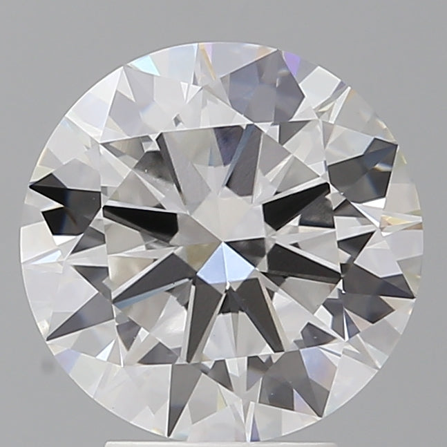 4.01 Carat Round Shaped, Excellent Cut, F Color, VVS2 Clarity, IGI Certified Lab Grown Diamond