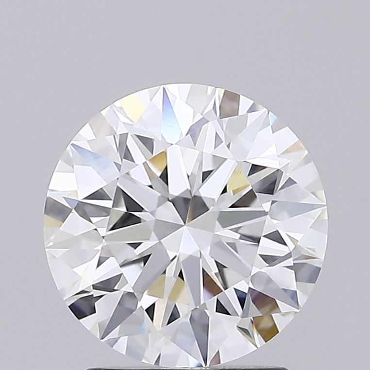 2.12 Carat Round Shaped, Ideal Cut, E Color, VVS2 Clarity, IGI Certified Lab Grown Diamond