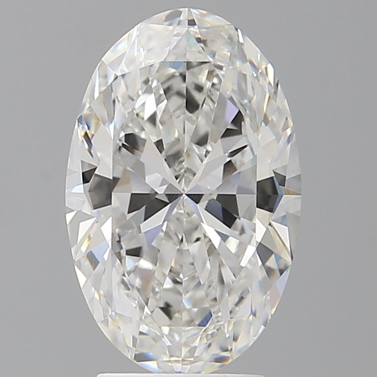 3.52 Carat Oval Shaped, Ideal Cut, E Color, VVS2 Clarity, IGI Certified Lab Grown Diamond