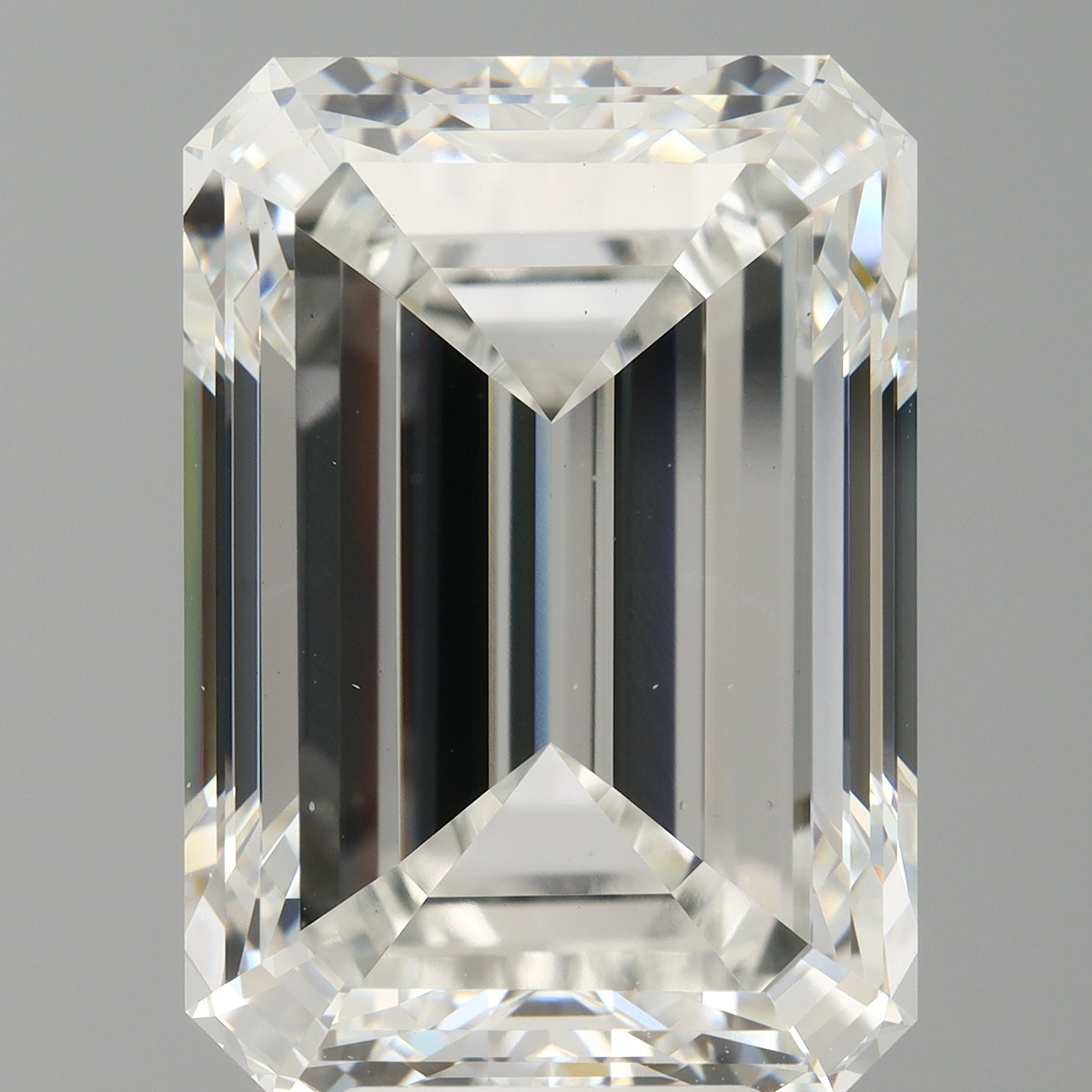 9.00 Carat Emerald Shaped, Excellent Cut, F Color, VS1 Clarity, IGI Certified Lab Grown Diamond