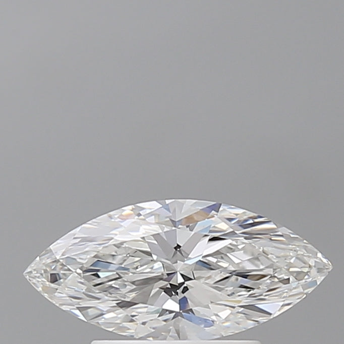 1.00 Carat Marquise Shaped, Ideal Cut, E Color, VVS2 Clarity, IGI Certified Lab Grown Diamond