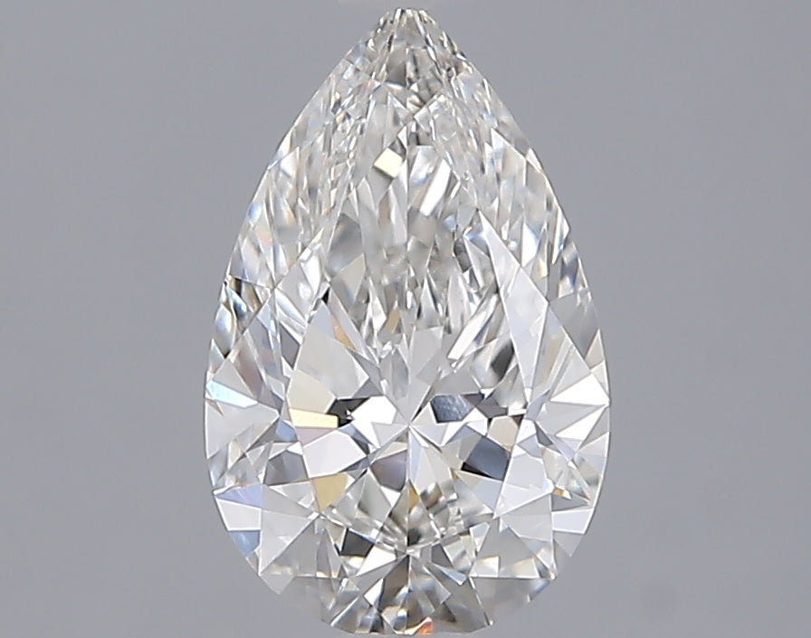 1.54 Carat Pear Shaped, Ideal Cut, F Color, VVS2 Clarity, IGI Certified Lab Grown Diamond