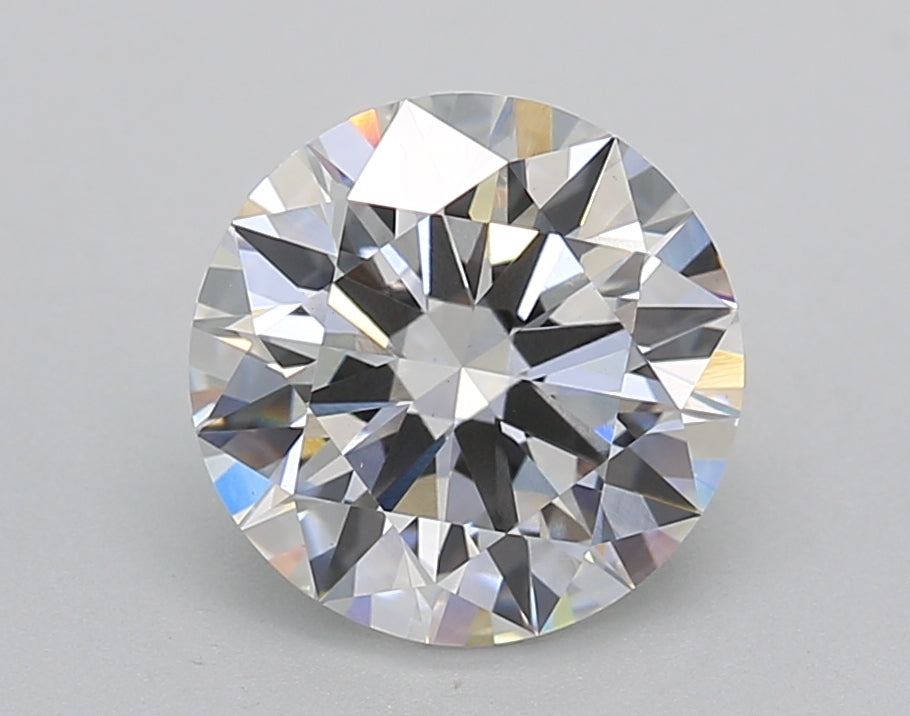 2.37 Carat Round Shaped, Excellent Cut, F Color, VS1 Clarity, GIA Certified Lab Grown Diamond