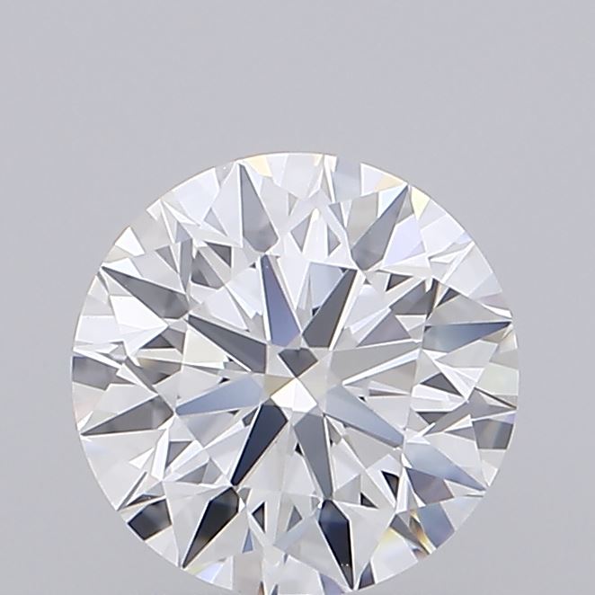 1.55 Carat Round Shaped, Ideal Cut, D Color, VS1 Clarity, IGI Certified Lab Grown Diamond