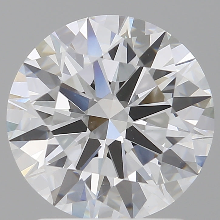 2.07 Carat Round Shaped, Ideal Cut, E Color, VVS2 Clarity, IGI Certified Lab Grown Diamond