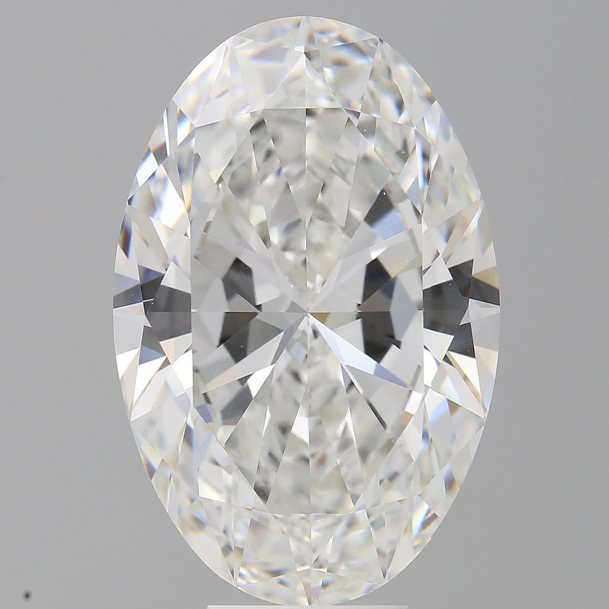 9.10 Carat Oval Shaped, Ideal Cut, F Color, VVS2 Clarity, IGI Certified Lab Grown Diamond