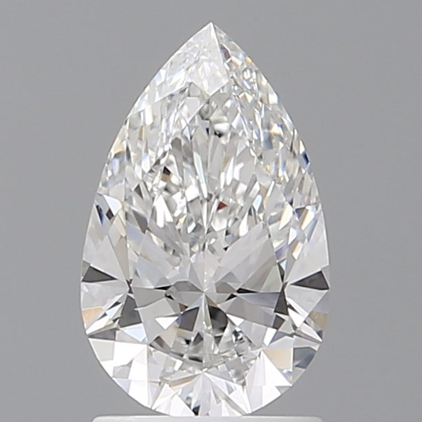 1.53 Carat Pear Shaped, Ideal Cut, E Color, VVS2 Clarity, IGI Certified Lab Grown Diamond