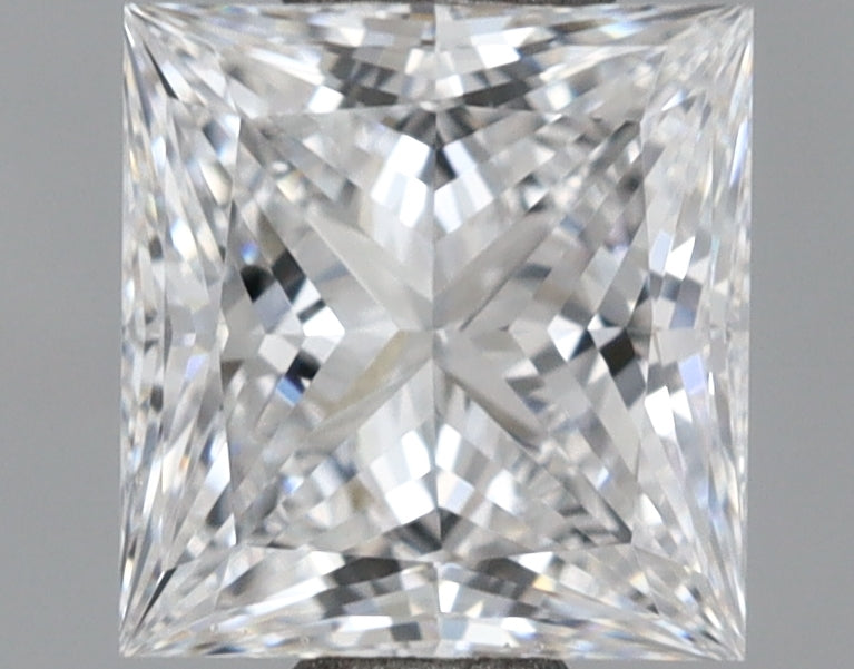 1.04 Carat Princess Shaped, Excellent Cut, D Color, VVS1 Clarity, IGI Certified Lab Grown Diamond