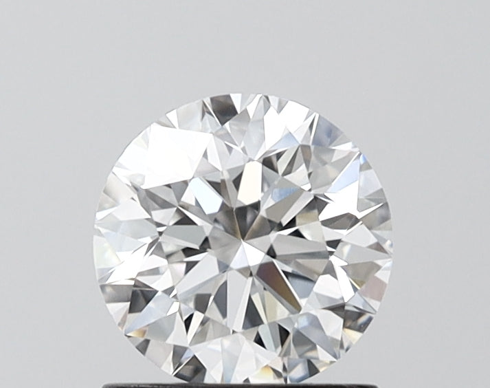 1.01 Carat Round Shaped, Excellent Cut, D Color, VVS2 Clarity, IGI Certified Lab Grown Diamond