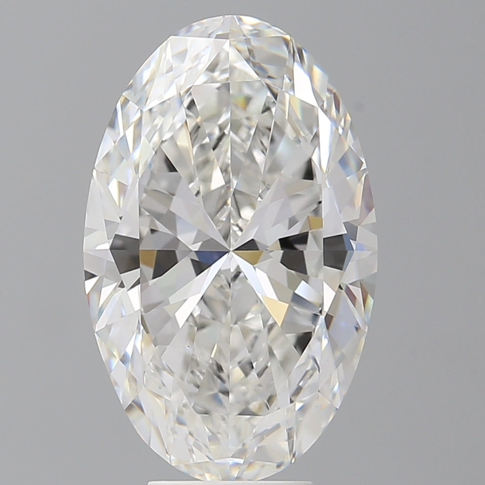 7.08 Carat Oval Shaped, Excellent Cut, F Color, VS1 Clarity, IGI Certified Lab Grown Diamond