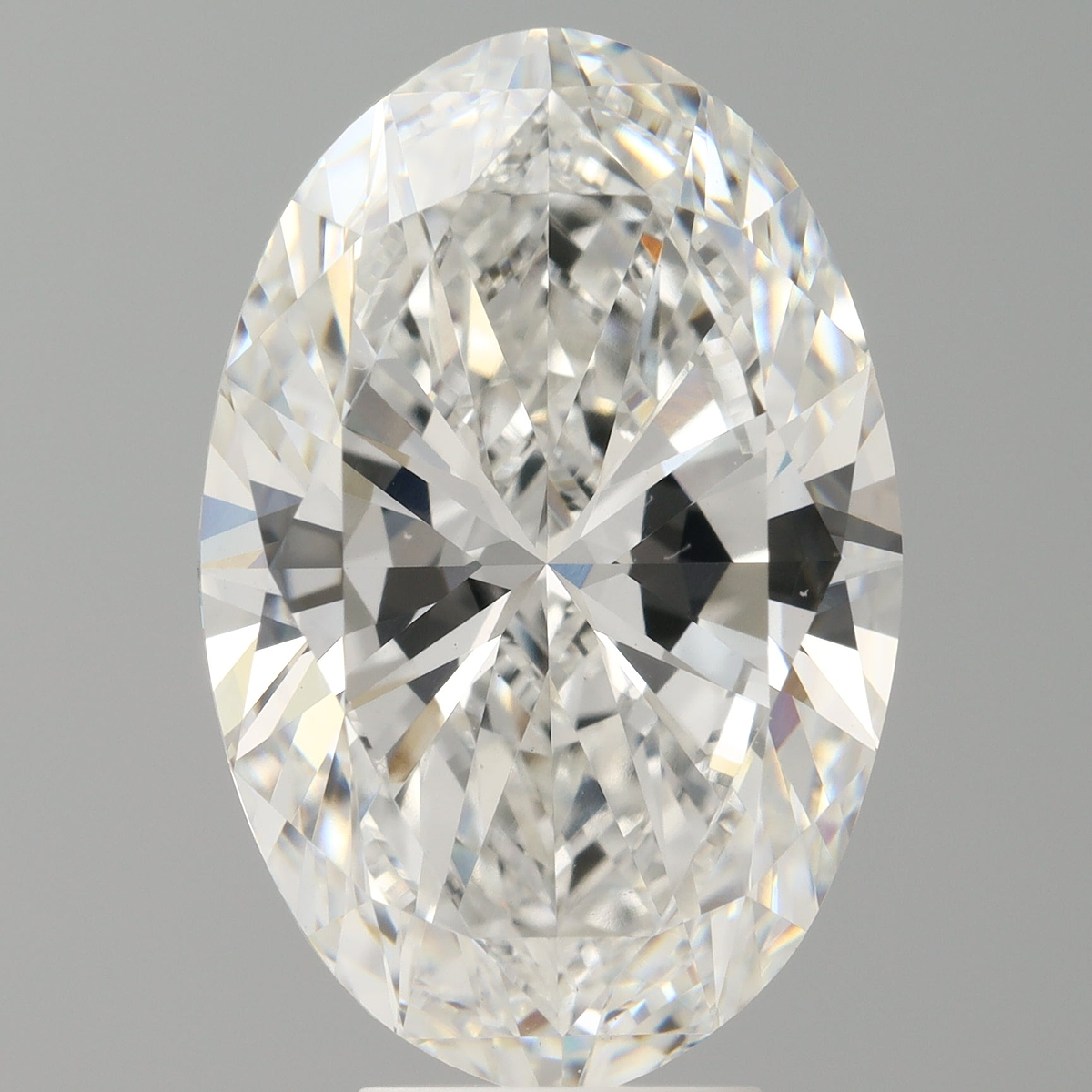 6.52 Carat Oval Shaped, Ideal Cut, E Color, VVS2 Clarity, IGI Certified Lab Grown Diamond