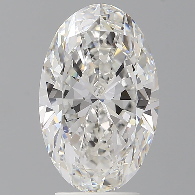 3.56 Carat Oval Shaped, Ideal Cut, F Color, VVS1 Clarity, IGI Certified Lab Grown Diamond