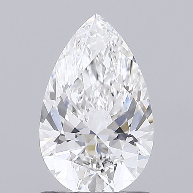 1.02 Carat Pear Shaped, Ideal Cut, E Color, VS1 Clarity, IGI Certified Lab Grown Diamond