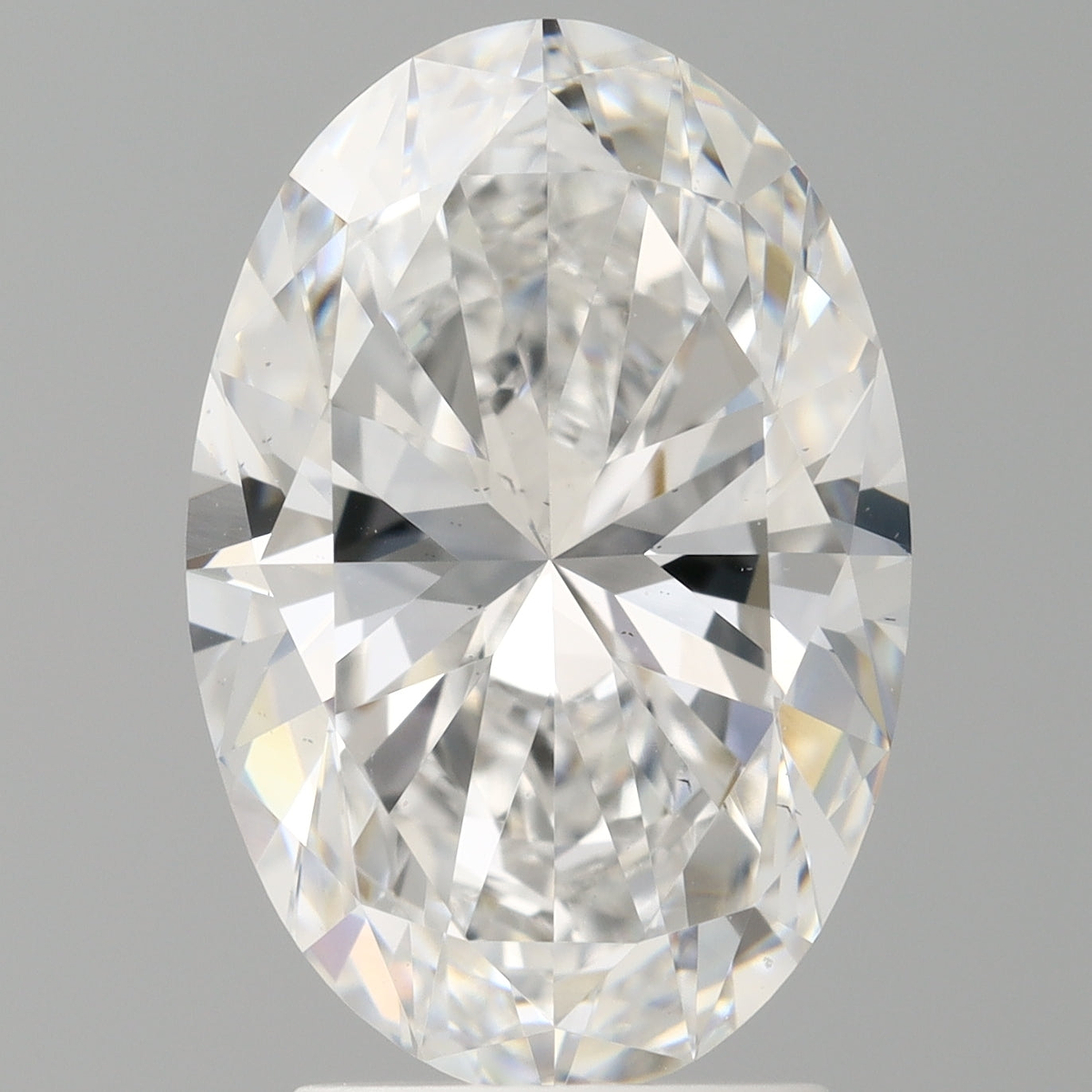 3.08 Carat Oval Shaped, Ideal Cut, D Color, VS2 Clarity, IGI Certified Lab Grown Diamond