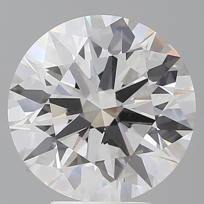 5.08 Carat Round Shaped, Ideal Cut, F Color, VVS2 Clarity, IGI Certified Lab Grown Diamond