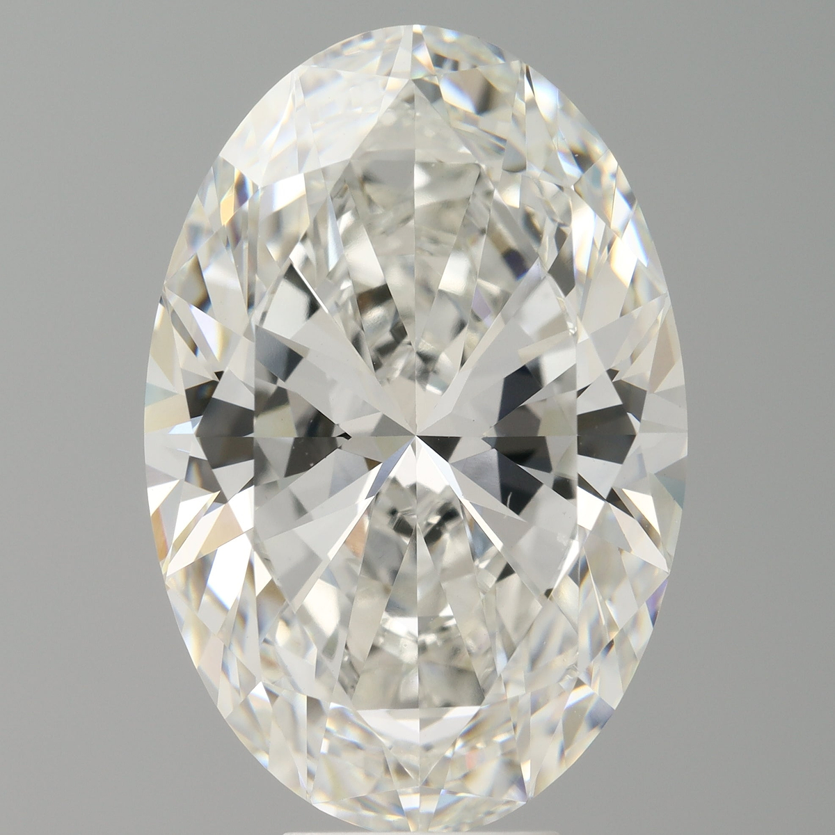 9.08 Carat Oval Shaped, Ideal Cut, F Color, VVS2 Clarity, IGI Certified Lab Grown Diamond