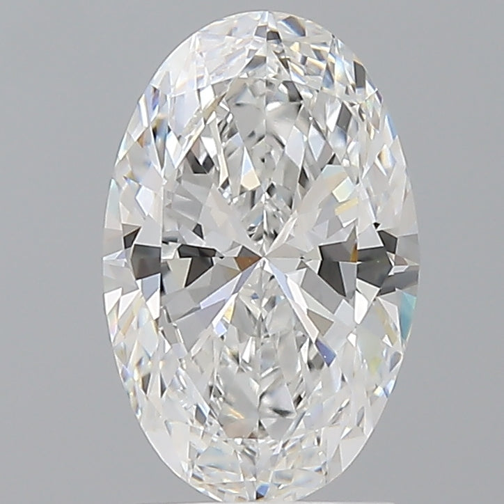 2.00 Carat Oval Shaped, Ideal Cut, E Color, VVS2 Clarity, IGI Certified Lab Grown Diamond