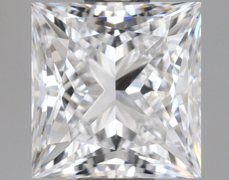 1.17 Carat Princess Shaped, Ideal Cut, D Color, VVS1 Clarity, IGI Certified Lab Grown Diamond