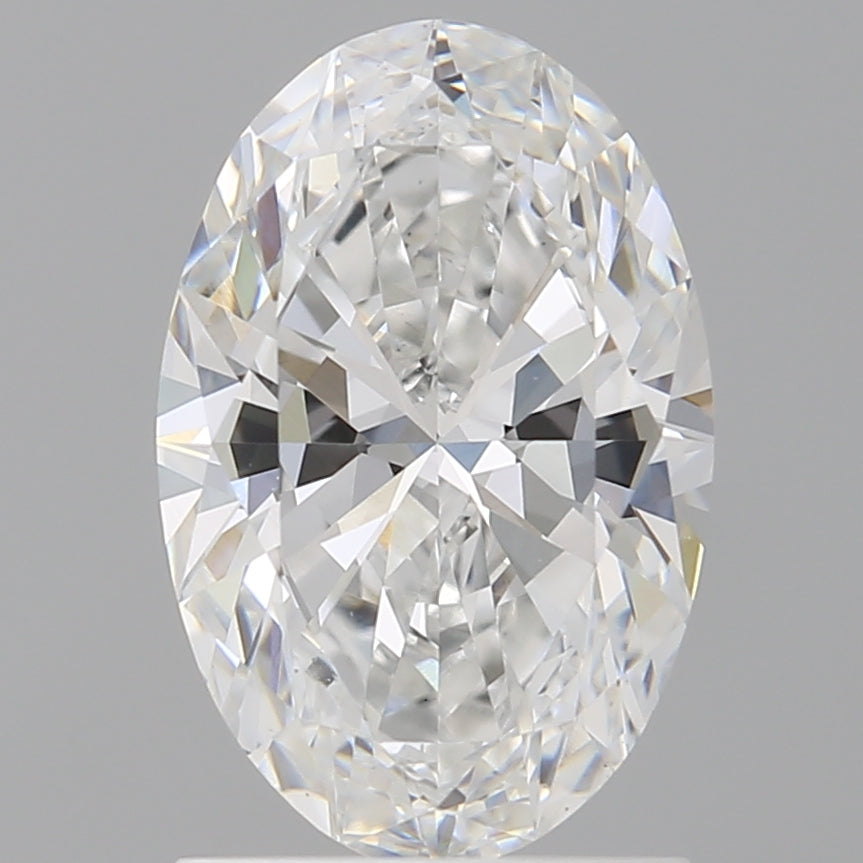 1.60 Carat Oval Shaped, Ideal Cut, E Color, VS1 Clarity, IGI Certified Lab Grown Diamond
