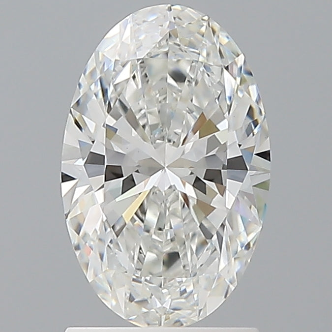 1.60 Carat Oval Shaped, Ideal Cut, E Color, VVS2 Clarity, IGI Certified Lab Grown Diamond