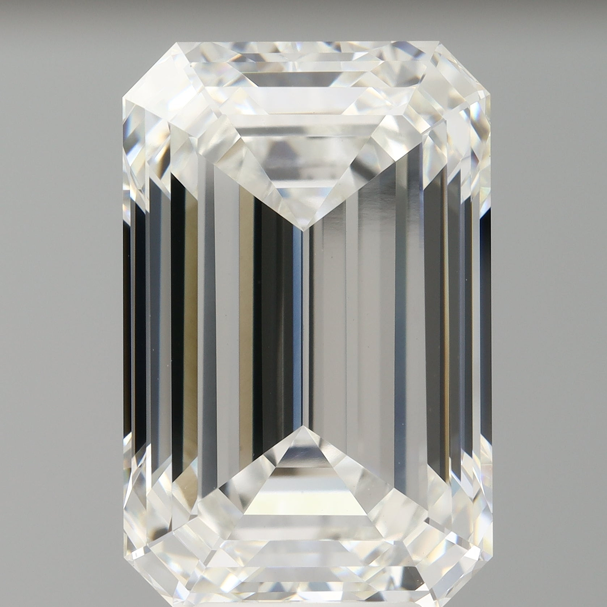 8.04 Carat Emerald Shaped, Ideal Cut, F Color, VVS2 Clarity, IGI Certified Lab Grown Diamond
