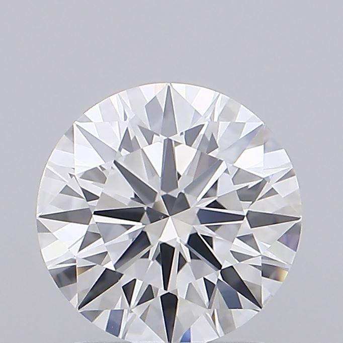 1.54 Carat Round Shaped, Ideal Cut, E Color, VVS2 Clarity, IGI Certified Lab Grown Diamond