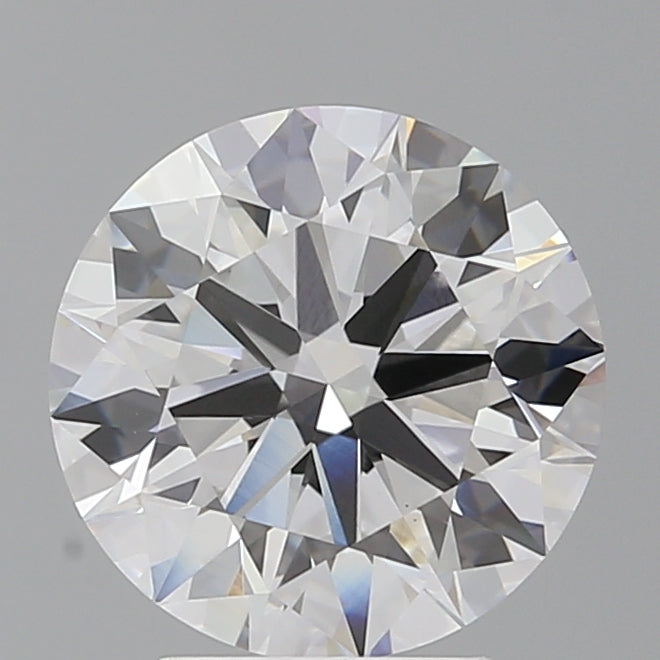 3.56 Carat Round Shaped, Ideal Cut, F Color, VVS2 Clarity, IGI Certified Lab Grown Diamond