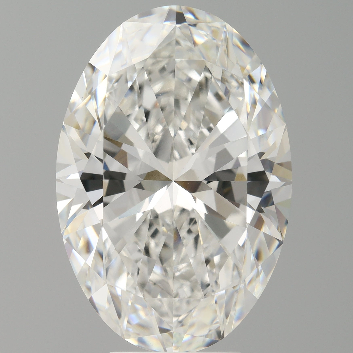 7.04 Carat Oval Shaped, Ideal Cut, F Color, VVS2 Clarity, IGI Certified Lab Grown Diamond