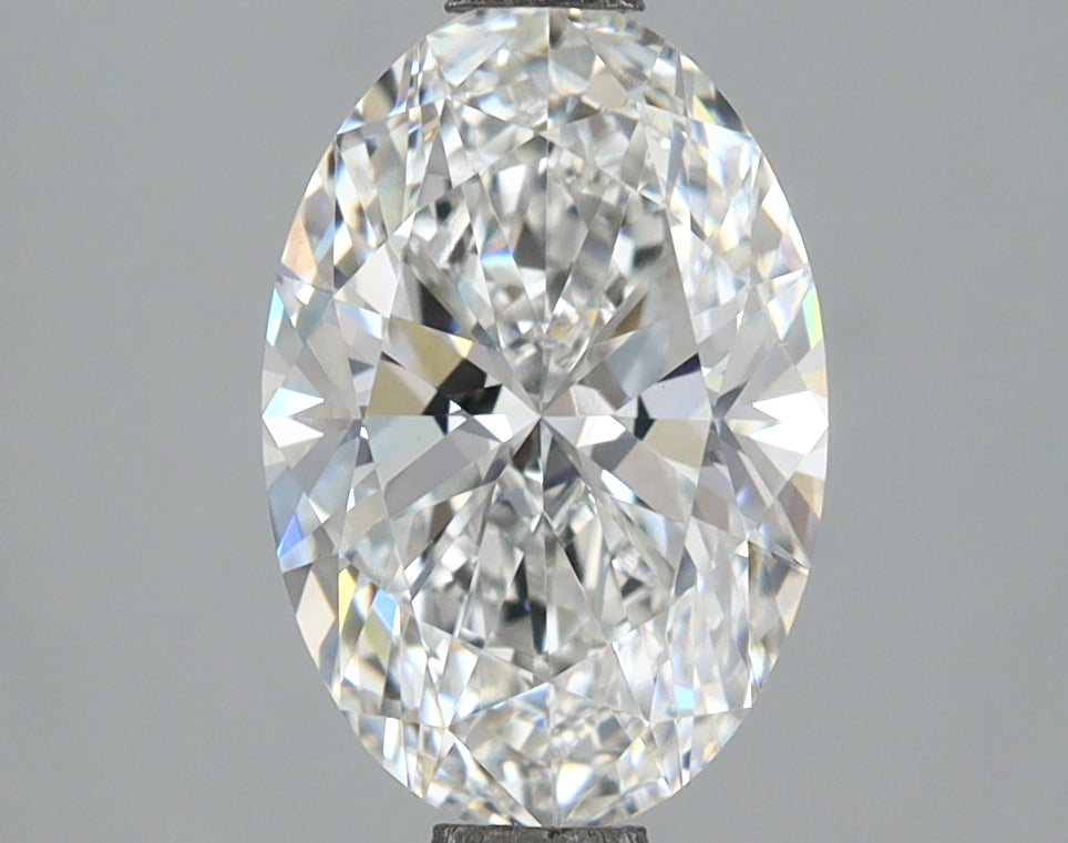 2.08 Carat Oval Shaped, Ideal Cut, F Color, VVS2 Clarity, IGI Certified Lab Grown Diamond