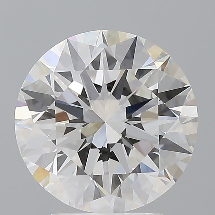 3.50 Carat Round Shaped, Excellent Cut, E Color, VVS2 Clarity, IGI Certified Lab Grown Diamond