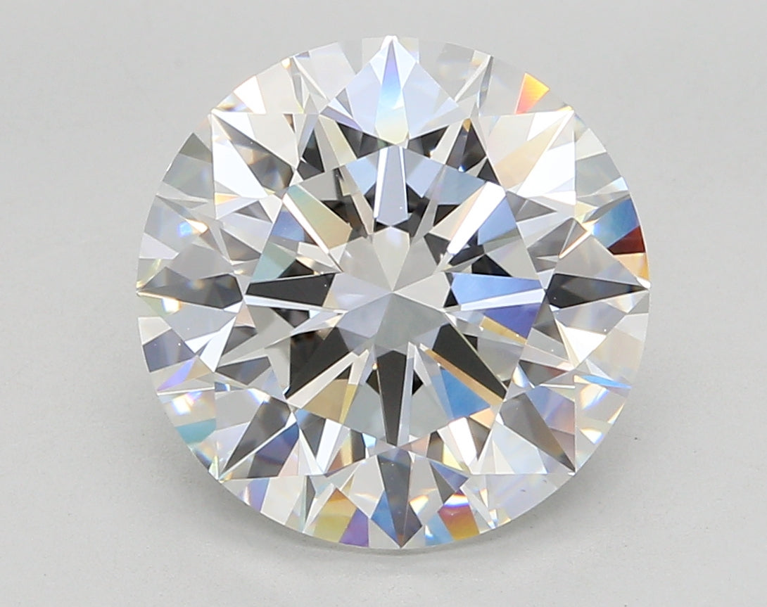 6.79 Carat Round Shaped, Ideal Cut, F Color, VS1 Clarity, IGI Certified Lab Grown Diamond