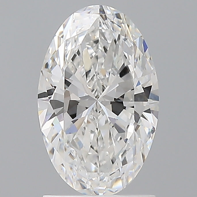 1.60 Carat Oval Shaped, Ideal Cut, D Color, VS1 Clarity, IGI Certified Lab Grown Diamond