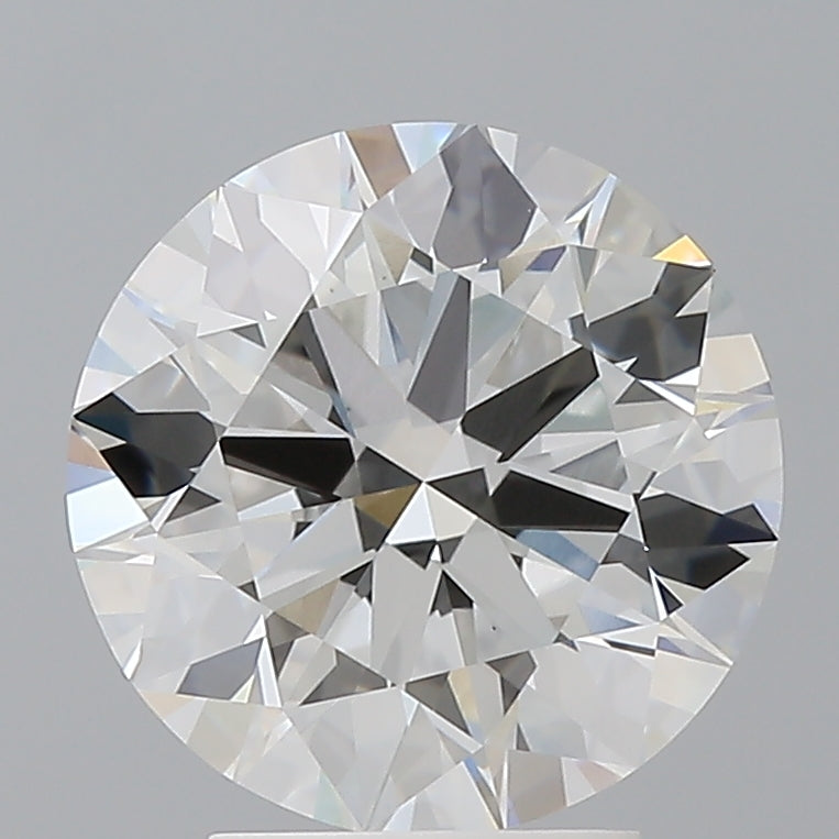 3.60 Carat Round Shaped, Ideal Cut, F Color, VVS2 Clarity, IGI Certified Lab Grown Diamond