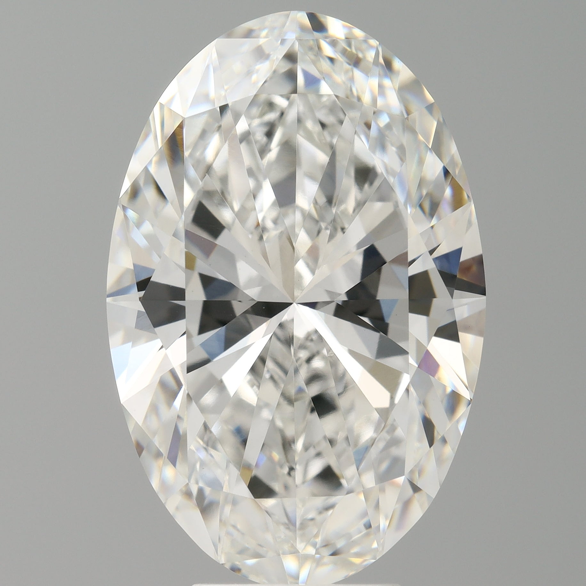 7.02 Carat Oval Shaped, Ideal Cut, E Color, VVS2 Clarity, IGI Certified Lab Grown Diamond