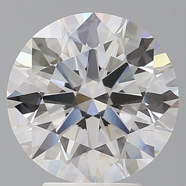 4.09 Carat Round Shaped, Ideal Cut, F Color, VS1 Clarity, IGI Certified Lab Grown Diamond