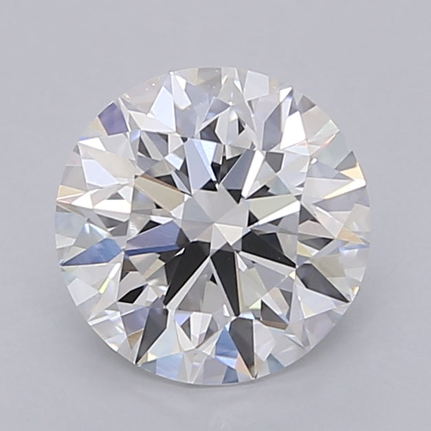 2.00 Carat Round Shaped, Ideal Cut, E Color, VVS2 Clarity, IGI Certified Lab Grown Diamond