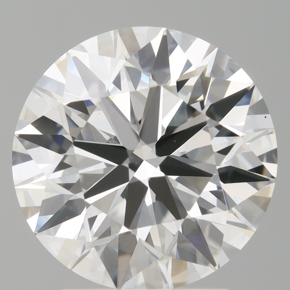 3.00 Carat Round Shaped, Excellent Cut, E Color, VS1 Clarity, IGI Certified Lab Grown Diamond