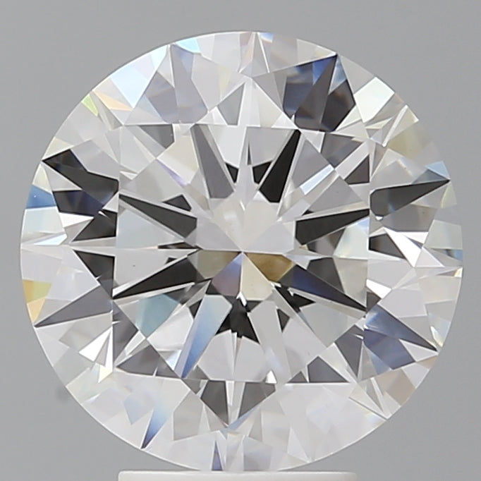 5.08 Carat Round Shaped, Excellent Cut, F Color, VVS2 Clarity, IGI Certified Lab Grown Diamond