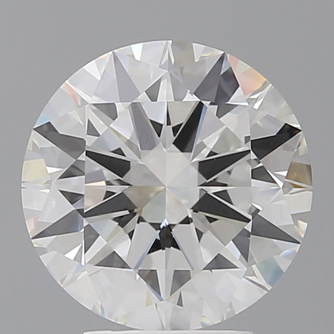 4.05 Carat Round Shaped, Excellent Cut, E Color, VVS2 Clarity, IGI Certified Lab Grown Diamond