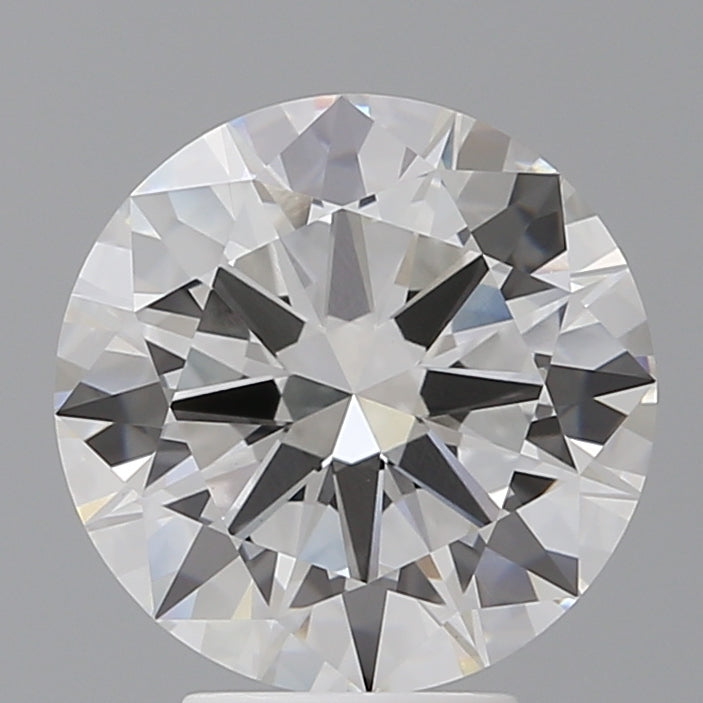 4.50 Carat Round Shaped, Excellent Cut, F Color, VVS2 Clarity, IGI Certified Lab Grown Diamond