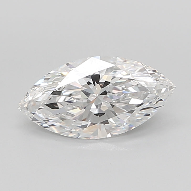 3.04 Carat Marquise Shaped, Ideal Cut, E Color, VVS2 Clarity, IGI Certified Lab Grown Diamond