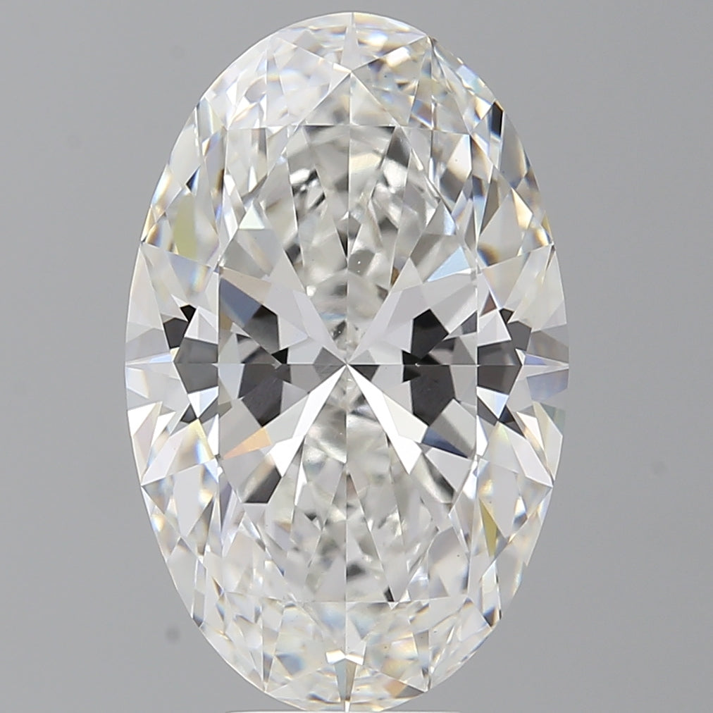 8.10 Carat Oval Shaped, Ideal Cut, E Color, VVS2 Clarity, IGI Certified Lab Grown Diamond