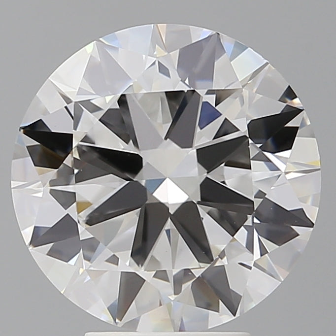 5.02 Carat Round Shaped, Excellent Cut, E Color, VVS2 Clarity, IGI Certified Lab Grown Diamond