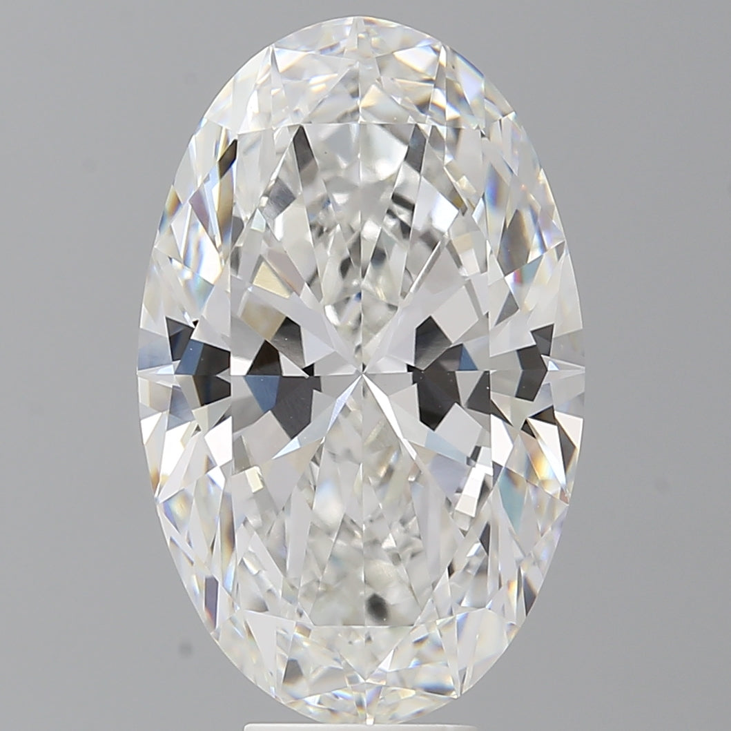 9.01 Carat Oval Shaped, Ideal Cut, E Color, VVS2 Clarity, IGI Certified Lab Grown Diamond