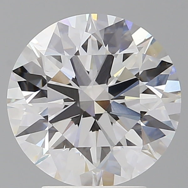 3.56 Carat Round Shaped, Ideal Cut, E Color, VVS2 Clarity, IGI Certified Lab Grown Diamond