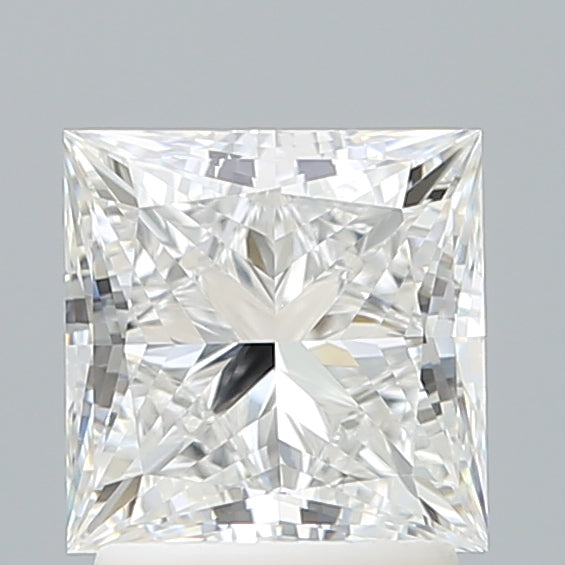 2.09 Carat Princess Shaped, Ideal Cut, E Color, VVS2 Clarity, IGI Certified Lab Grown Diamond
